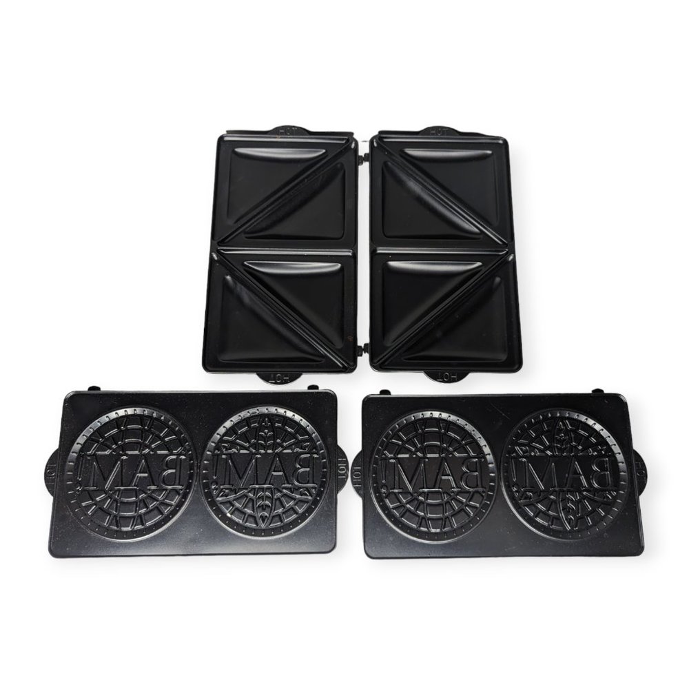 Emeril All-Clad Electric Pizzelle & Sandwich Maker Non-Stick Plates
